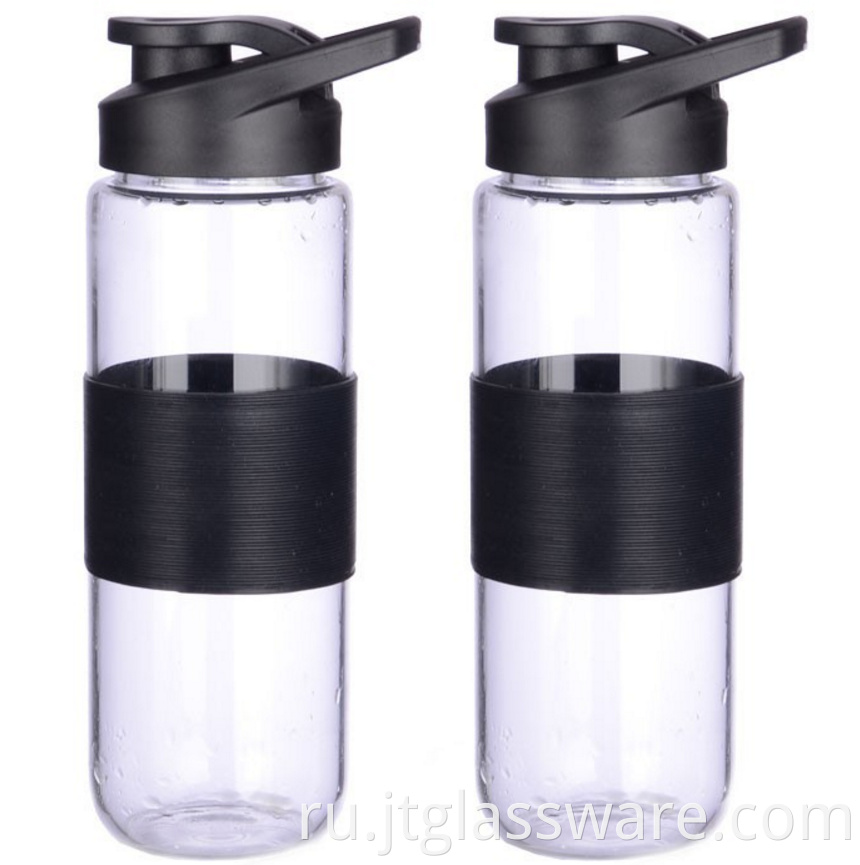 Sports Glass Water Bottle